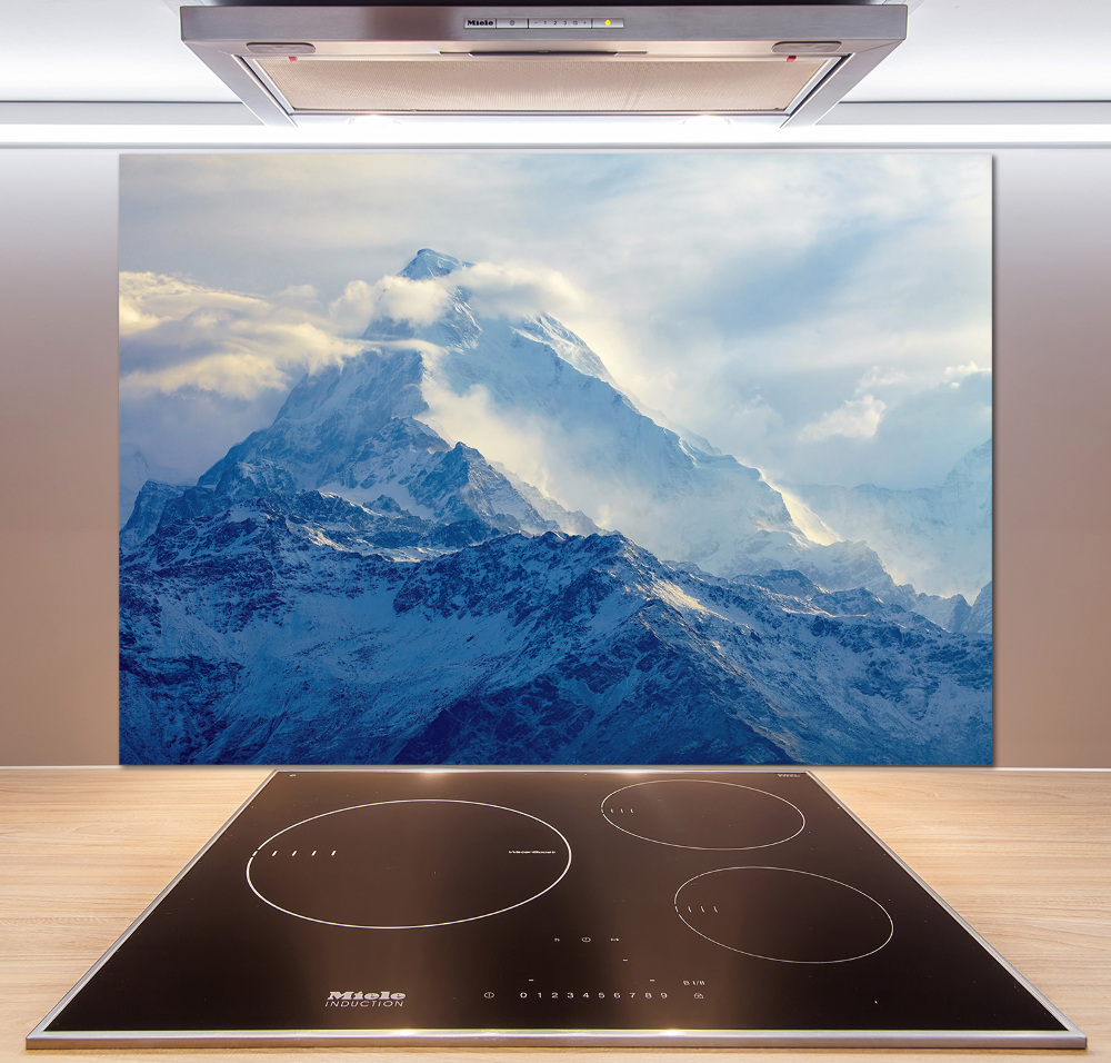 Cooker splashback Mountain peak