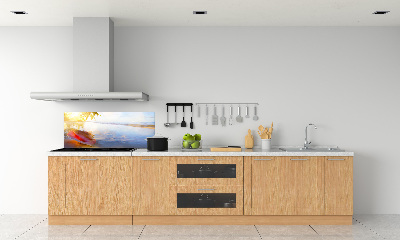 Cooker splashback Beach shell