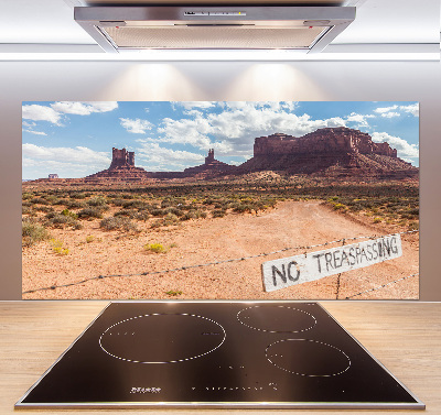 Cooker splashback USA Arizona