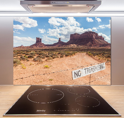 Cooker splashback USA Arizona