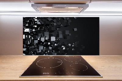 Cooker splashback 3D abstraction