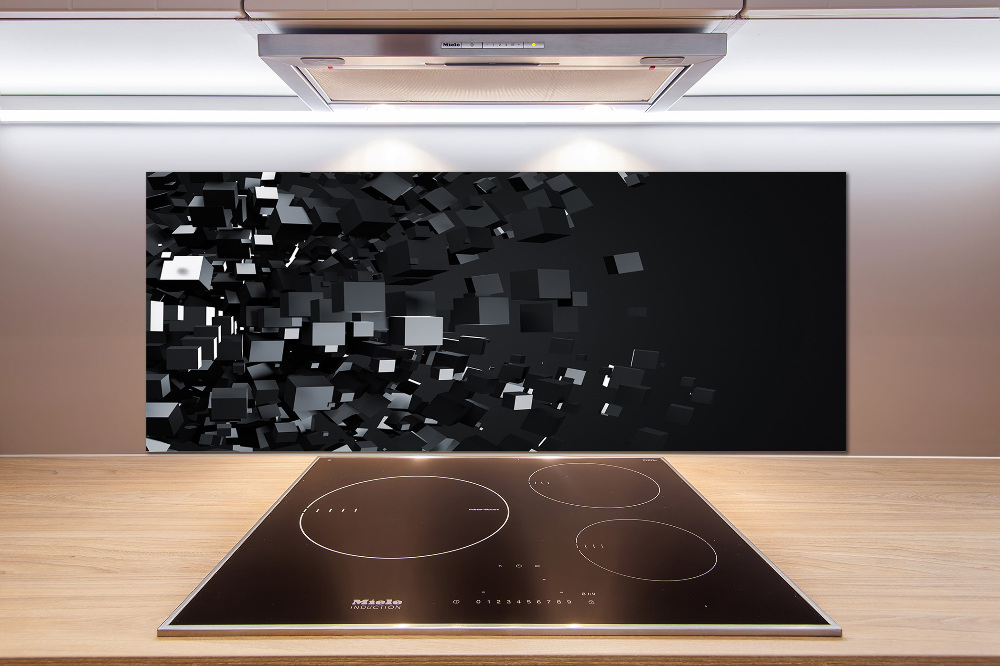 Cooker splashback 3D abstraction