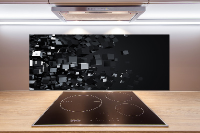 Cooker splashback 3D abstraction