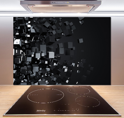 Cooker splashback 3D abstraction