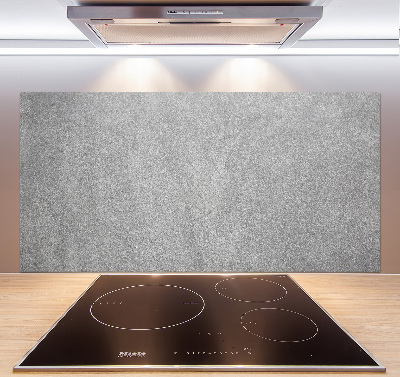 Cooker splashback Gray wall