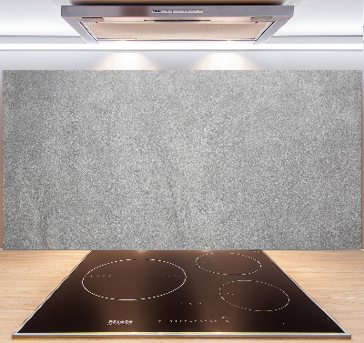 Cooker splashback Gray wall