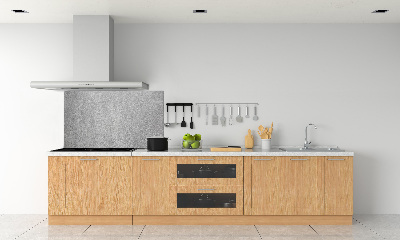 Cooker splashback Gray wall