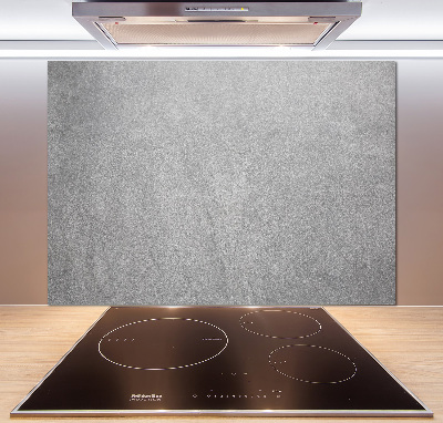 Cooker splashback Gray wall