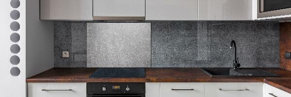 Cooker splashback Gray wall