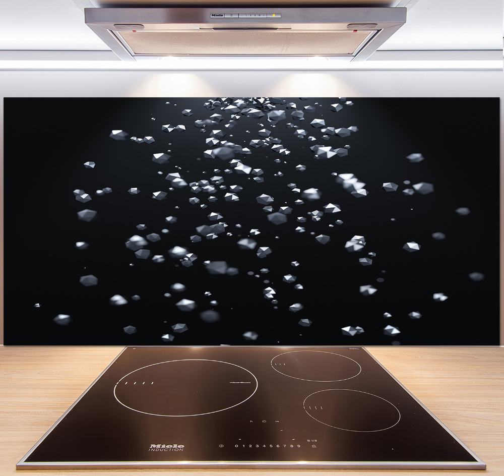 Cooker splashback 3D abstraction