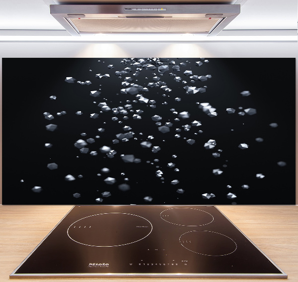 Cooker splashback 3D abstraction