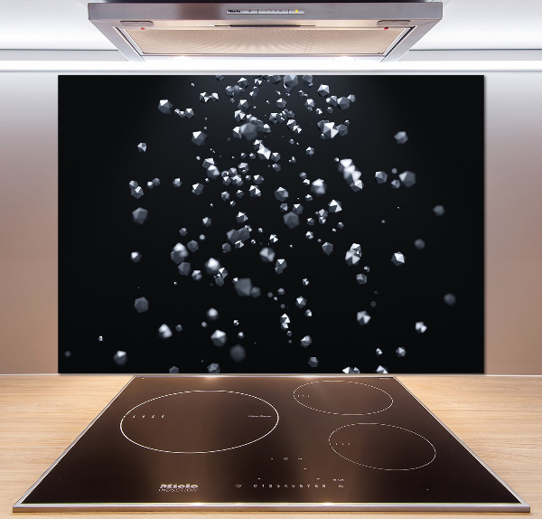 Cooker splashback 3D abstraction