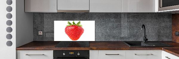 Cooker splashback Strawberry