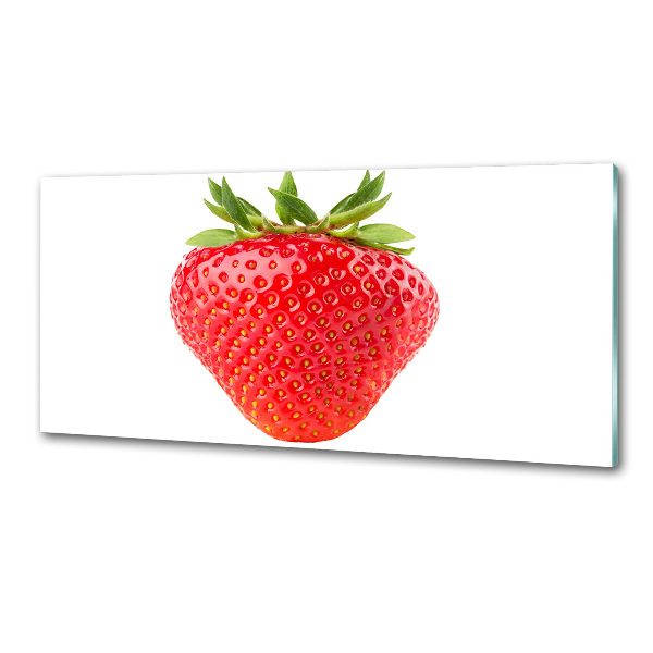 Cooker splashback Strawberry