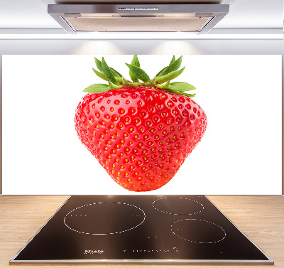 Cooker splashback Strawberry