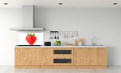 Cooker splashback Strawberry