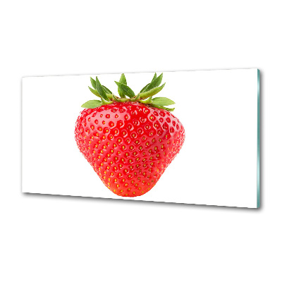 Cooker splashback Strawberry