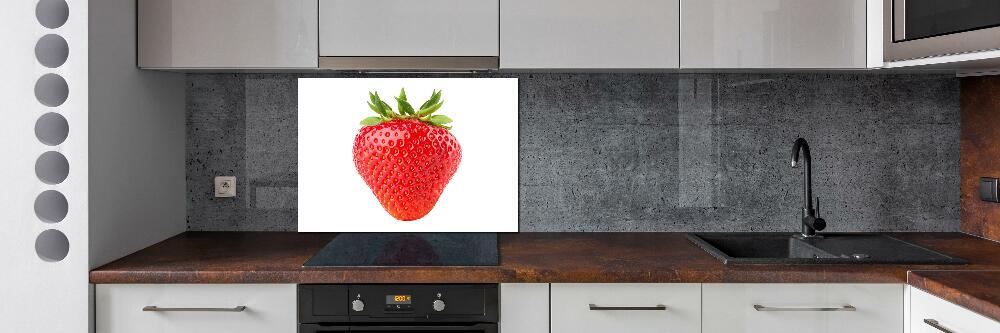 Cooker splashback Strawberry