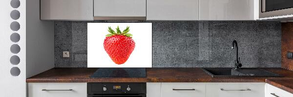 Cooker splashback Strawberry