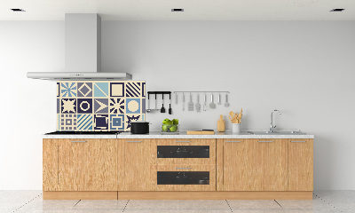 Cooker splashback Geometric background