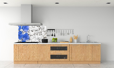 Cooker splashback Hydrangea