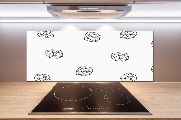 Cooker splashback Abstract pattern