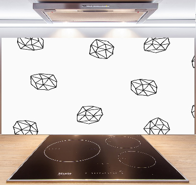 Cooker splashback Abstract pattern