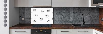 Cooker splashback Abstract pattern