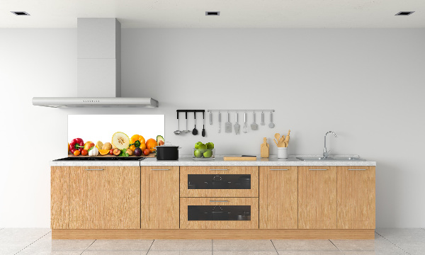 Cooker splashback Fruits and vegetables