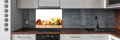 Cooker splashback Fruits and vegetables