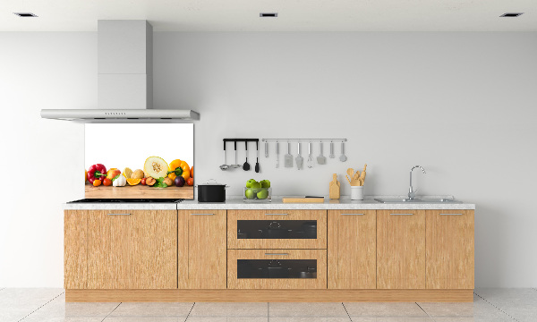 Cooker splashback Fruits and vegetables