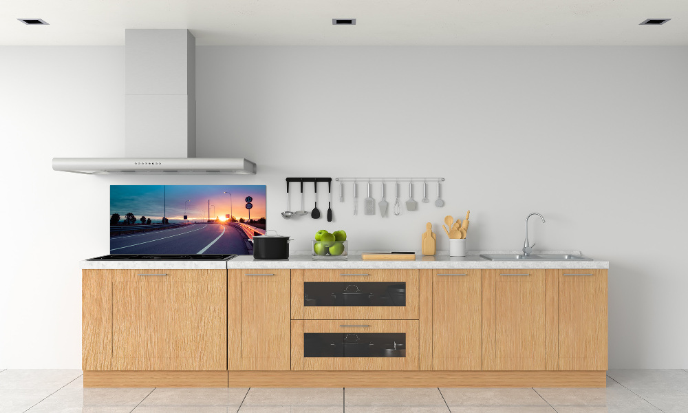 Cooker splashback highway