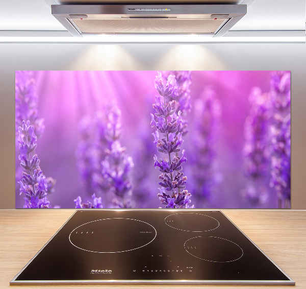 Kitchen splashback Lavender