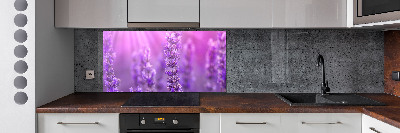 Kitchen splashback Lavender