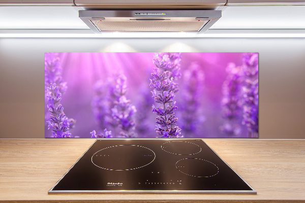 Kitchen splashback Lavender