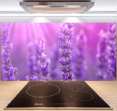 Kitchen splashback Lavender