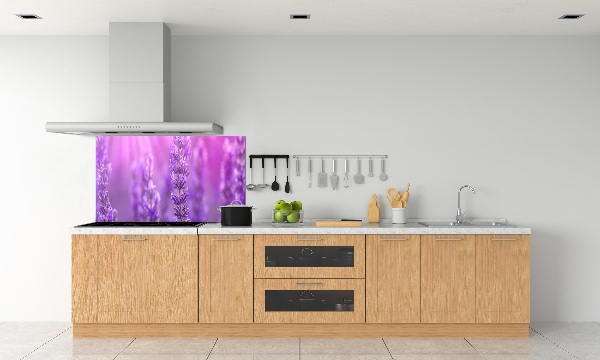 Kitchen splashback Lavender