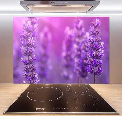 Kitchen splashback Lavender