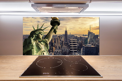 Kitchen wall panels statue of Liberty