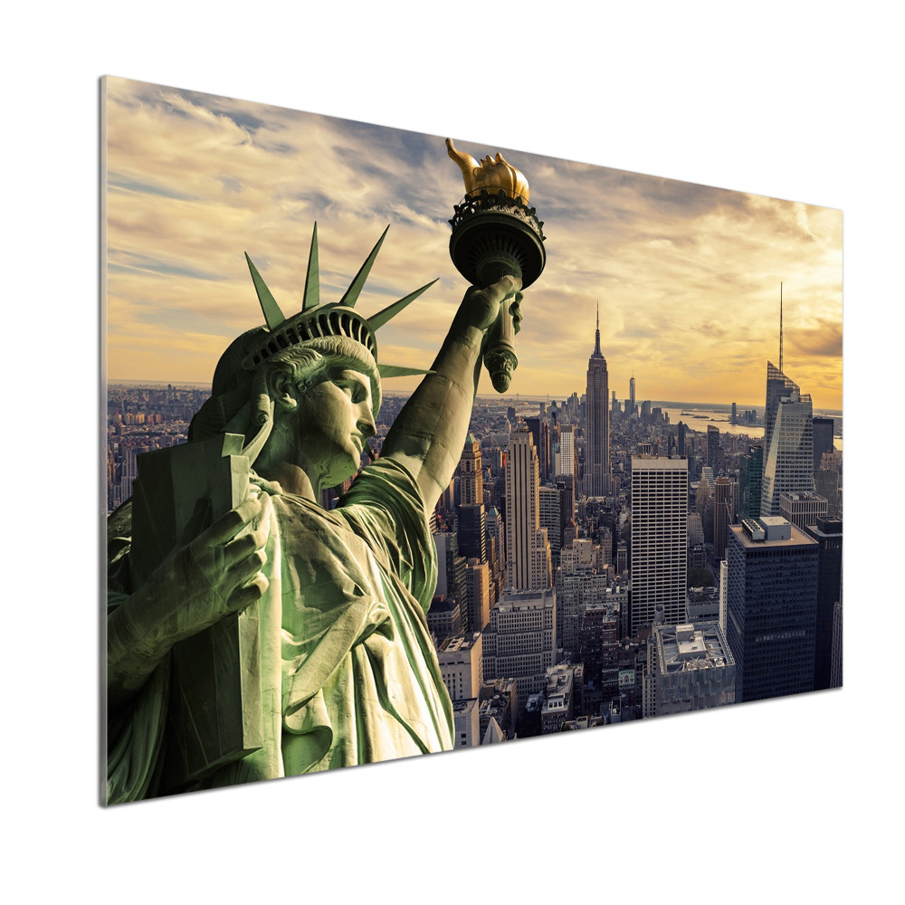 Kitchen wall panels statue of Liberty