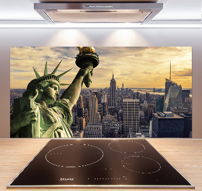 Kitchen wall panels statue of Liberty