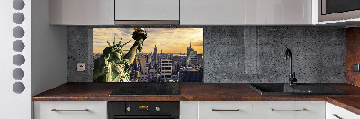 Kitchen wall panels statue of Liberty