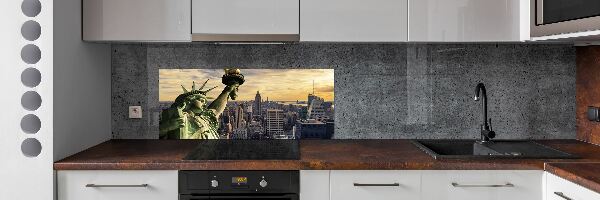 Kitchen wall panels statue of Liberty