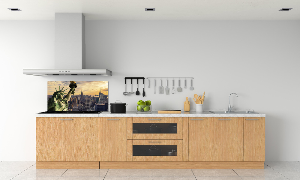 Kitchen wall panels statue of Liberty