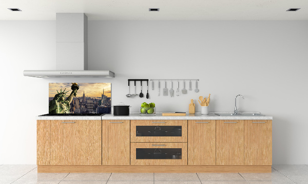 Kitchen wall panels statue of Liberty