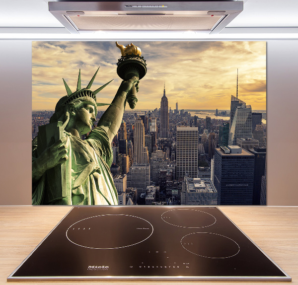 Kitchen wall panels statue of Liberty