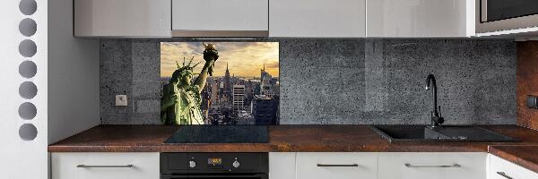 Kitchen wall panels statue of Liberty