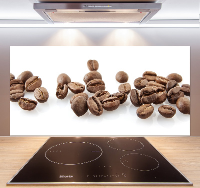 Glass splashback Coffee beans