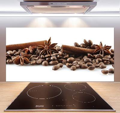 Kitchen splashback Cinnamon coffee beans