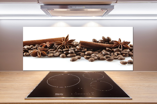 Kitchen splashback Cinnamon coffee beans